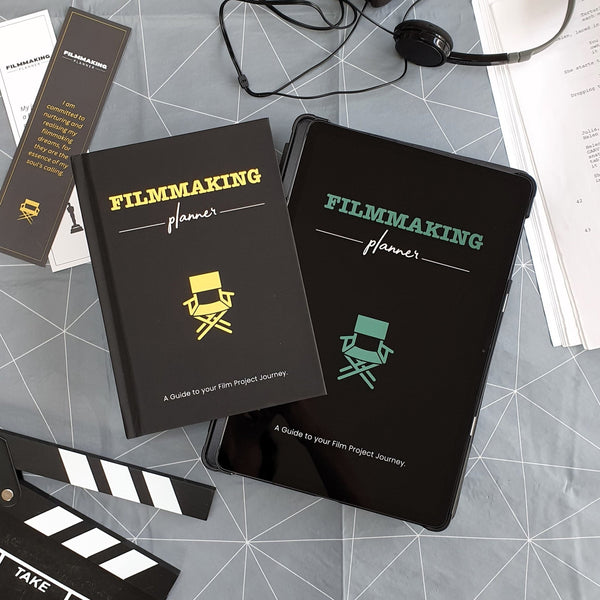 Upgrade Your Filmmaking Game with Our Digital and Hard Copy Planner - Filmmaking Planner 
