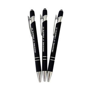 3x Affirmation Stylus Pen Set for filmmaking planner | Inspiring Quotes Filmmaking PlannerAffirmation PensAF-BrandPens-1