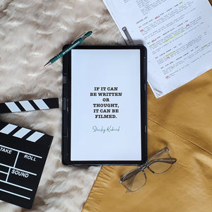 Digital Filmmaking Planner | Compatible with PC/Mac, Tablet and Phone Filmmaking PlannerDigital PlannerFDP-GRN